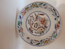 Early Mason's Patent Ironstone Fruit Bowl Flying Bird Pattern Circa 1825 Antique