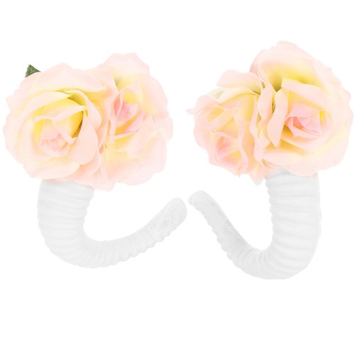 Pair sheep horn hair - pair,
