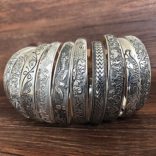 Vintage tibetan silver - tibetan,