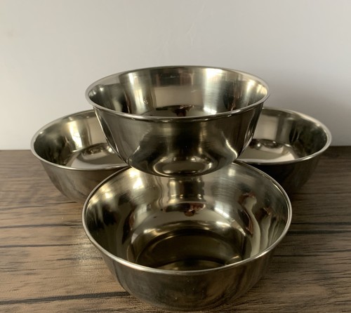 Stainless steel bowls mini - stainless,