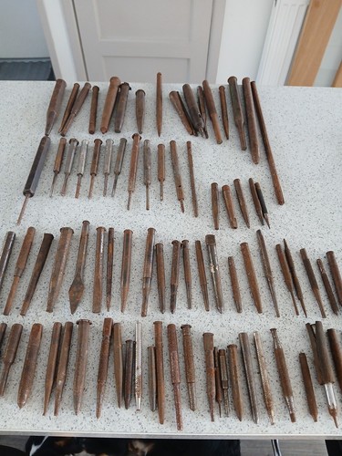 Job lot vintage workshop hand - lot,