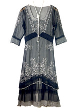 Nataya Black Dress S Gatsby