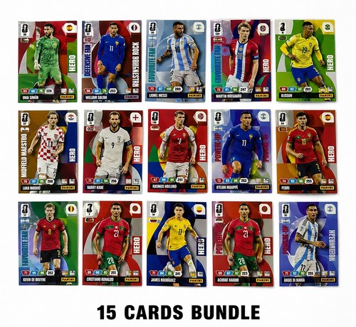 Panini adrenalyn cards - 15,