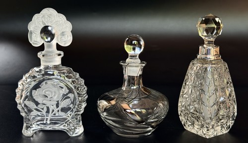 Vintage clear glass - x,
