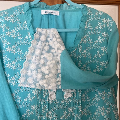 White gypsy boho - gypsy, tunic