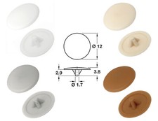 Plastic matte phillips push - plastic,
