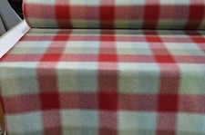 Laura Ashley wool fabric check