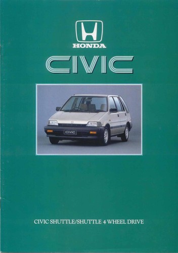 Honda civic shuttle 4wd - shuttle,