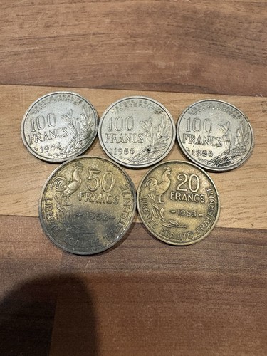 Vintage french francs - vintage,