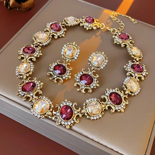 Vintage purple rhinestone - vintage,