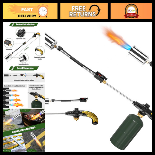 Adjustable propane torch weed - adjustable,