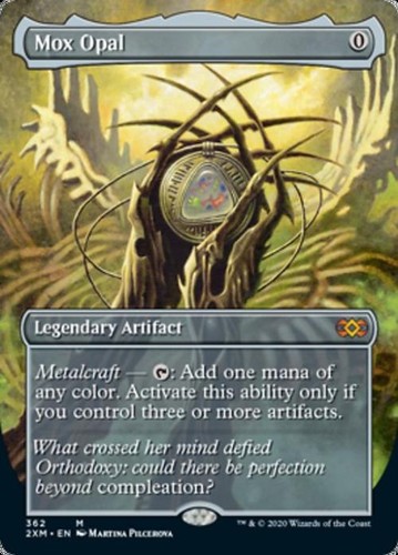 Mtg english borderless mox - mtg,