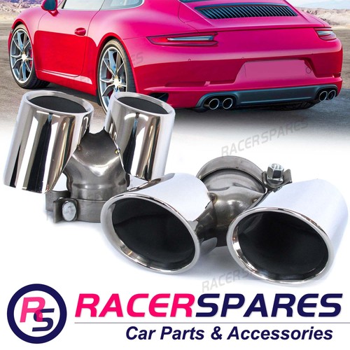 Chrome exhaust tailpipe - exhaust,