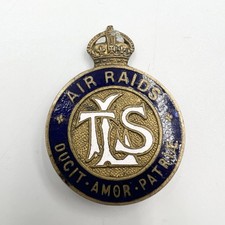Genuine WW1 Air Raids General Post Office Telephonists Lapel Badge