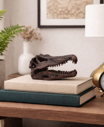 Spinosaurus skull resin - spinosaurus,