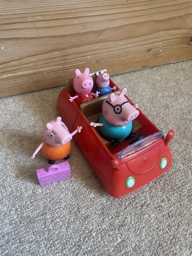 Peppa pig family - family, push-along