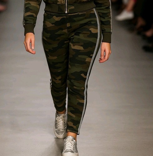 Women camaflage print track - women,