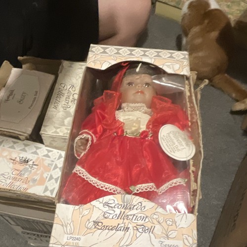 Vintage porcelain doll - vintage,