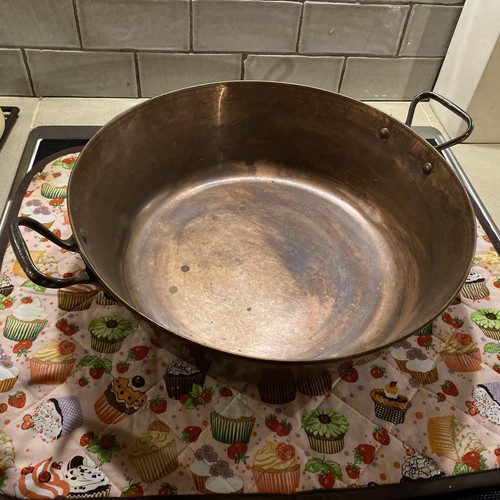 French copper jam pan - copper,