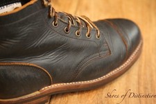 Truman Boot Co. Navy Leather