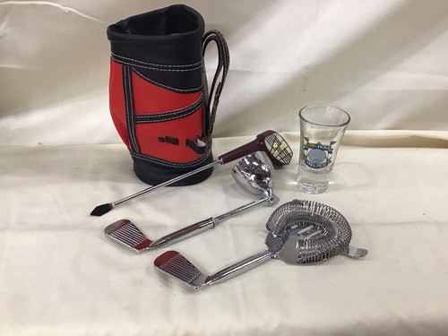 Vintage mini golf bag 3pc - mini,