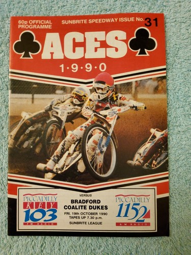 Belle vue speedway 1990 - speedway,