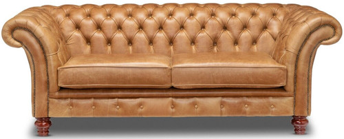 Chesterfield three seater sofa - three,