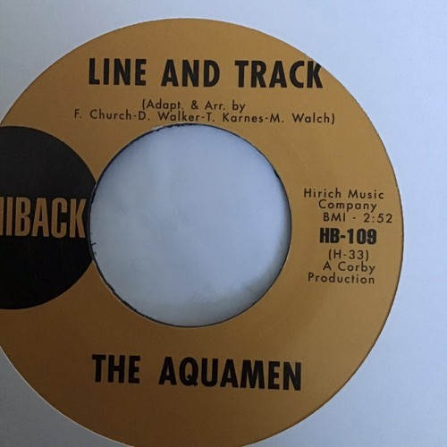 The aquamen line and - the, track
