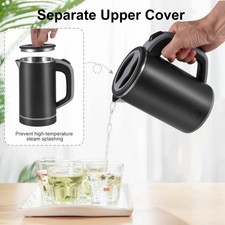 800ml Black Stainless Steel