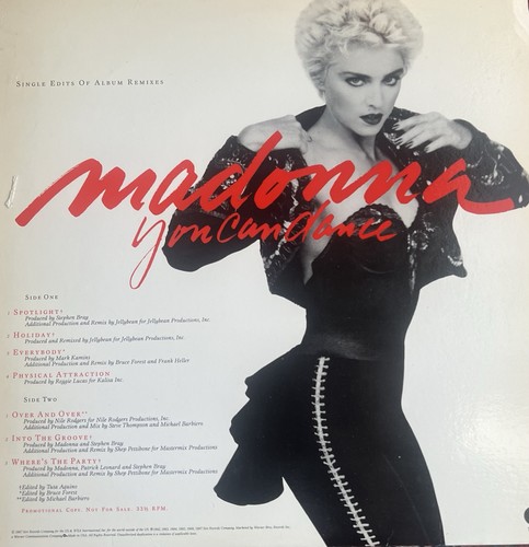 Madonna you can dance - you,