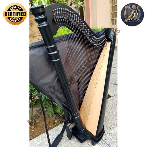 String black pillar - string, lever