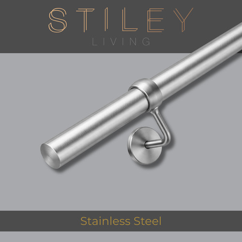 Stainless steel handrail - stainless,