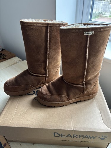 Bearpaw sheepskin boots size - boots, 6