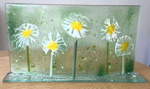 Hand created yellow floral - created,