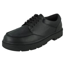 Boys Clarks Lace Up School