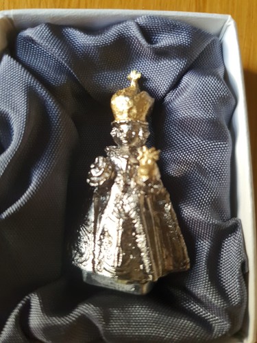 Small silver plated infant - small, silver-plated