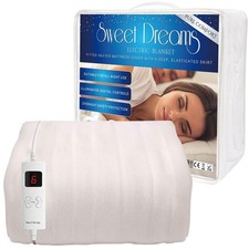 Heated Blanket Electric Mattress Cover Size Single Machine Washable