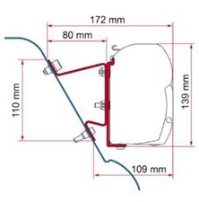 F45 Adapter Mercedes Westfalia