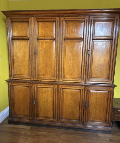 Huge old oak school lab - huge,