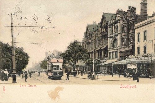 Lord street southport 1908 - street,, southport,