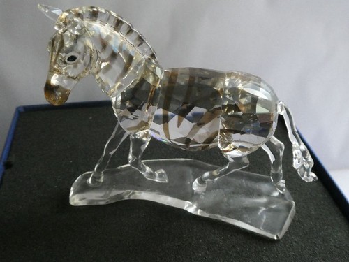 Swarovski boxed zebra - swarovski, "zebra"