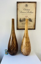 Huge pair hand turned - huge,