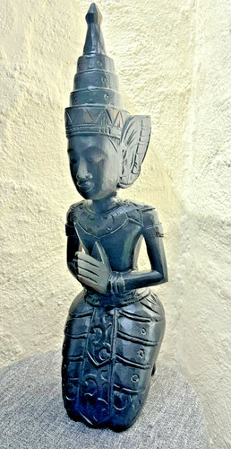 Large vintage wood - , carved