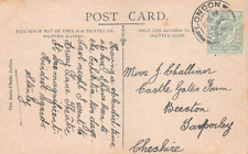 FAMILY HISTORY - POSTCARD - CHALLINOR - BEESTON TARPORLEY CASTLE GATES FARM