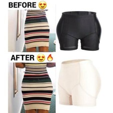Women Padded Bum Lifter Shapers Panties Buttocks Hip Enhance Shorts Underwear UK