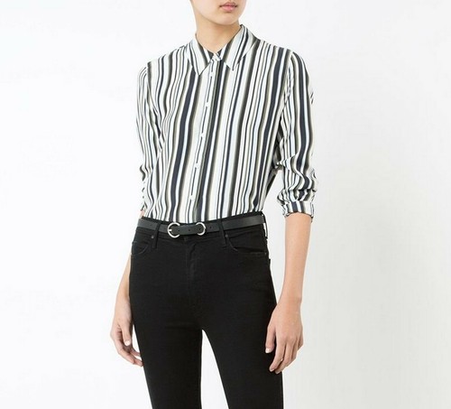 New equipment stripe silk - new,