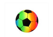 1x PVC Rainbow Football Beach