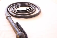 8 feetGenuine Kangaroo Leather Heavy Duty Bull Whip Dominant Adult Punish Hunter