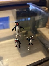 Vintage Glass Penguin Family