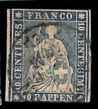 94995ah switzerland stamp - -,